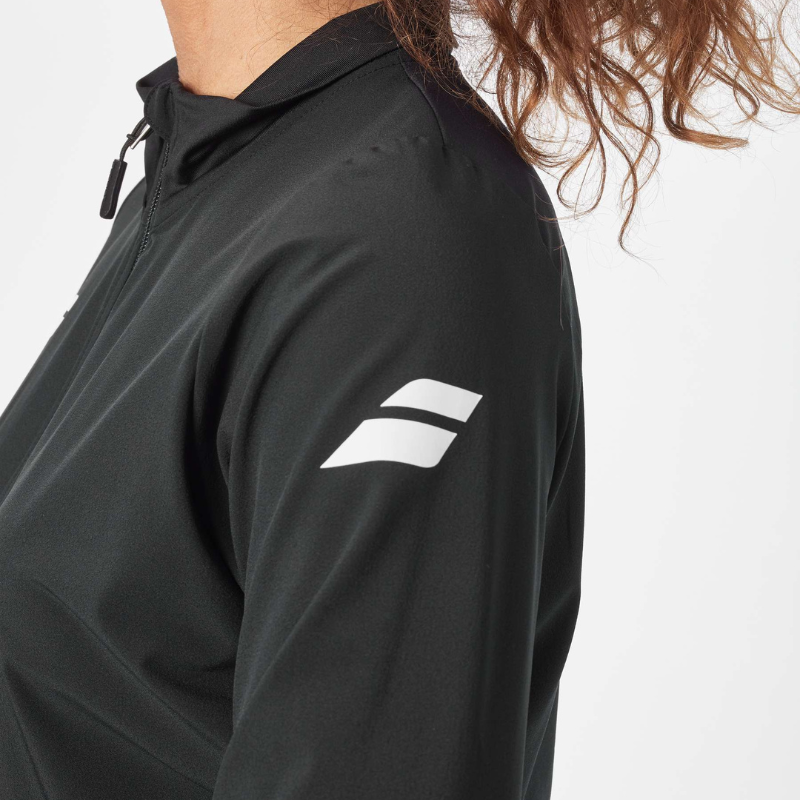 Veste Babolat Play Jacket Noir Femme 2024 - Esprit Padel Shop