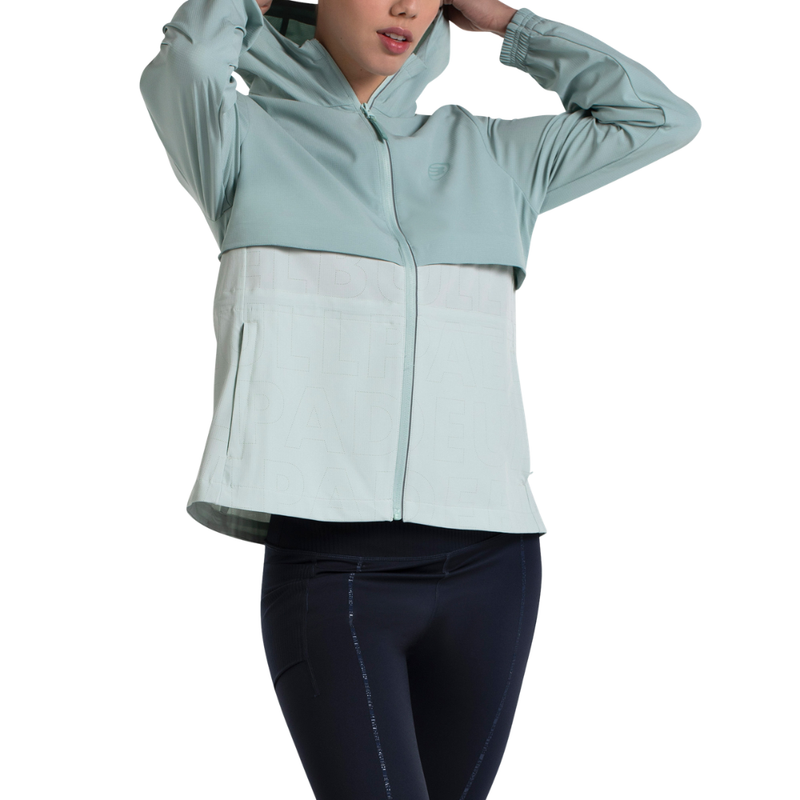 Chaqueta Bullpadel Estena Verde Mujer - Esprit Padel Shop