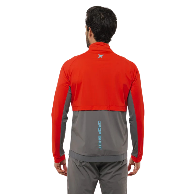 Ensemble de survêtement Drop Shot Naos Rouge - Esprit Padel Shop