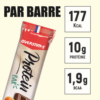 Barre Proteinée Overstim Chocolat/Noisette - Esprit Padel Shop