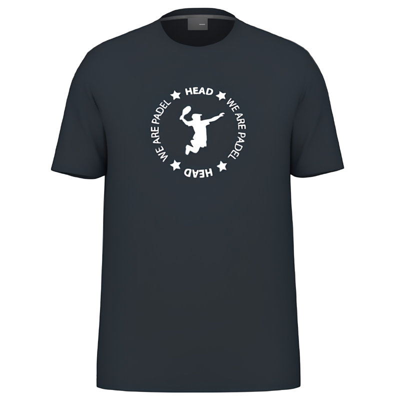 T-shirt Head We Are Padel Bleu Marine - Esprit Padel Shop