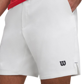 Calções Wilson Team 7" Branco - Esprit Padel Shop
