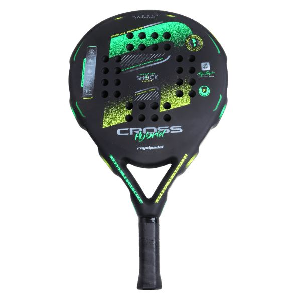 Raquette de padel royal padel cross hybrid face