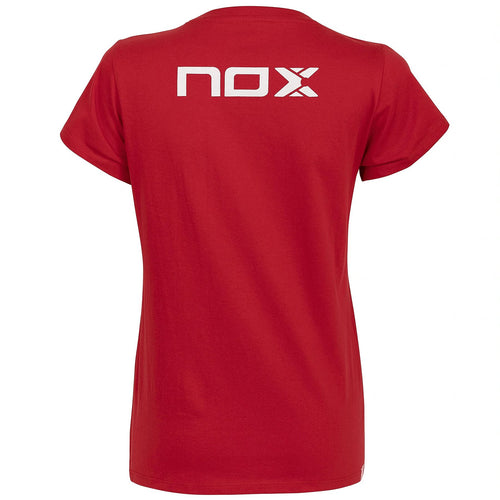T-shirt Nox Basic Mulher vermelho - Esprit Padel Shop