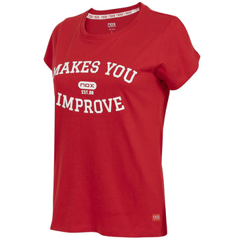 T-shirt Nox Basic Mulher vermelho - Esprit Padel Shop