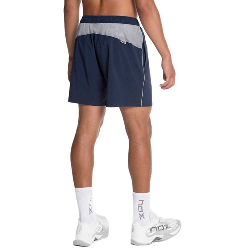 Short nox Team Bleu homme dos - Esprit Padel Shop
