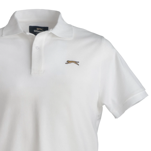 Polo Slazenger Jack blanco - Esprit Padel Shop