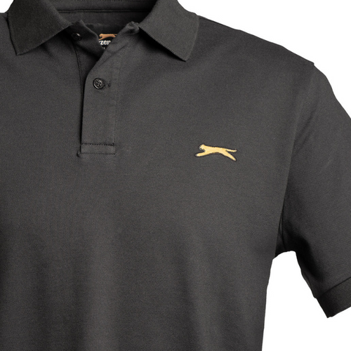 Polo Slazenger Jack negro - Esprit Padel Shop