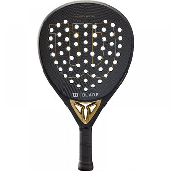 Raquette de padel Wilson Blade Pro Gold face - Esprit Padel Shop