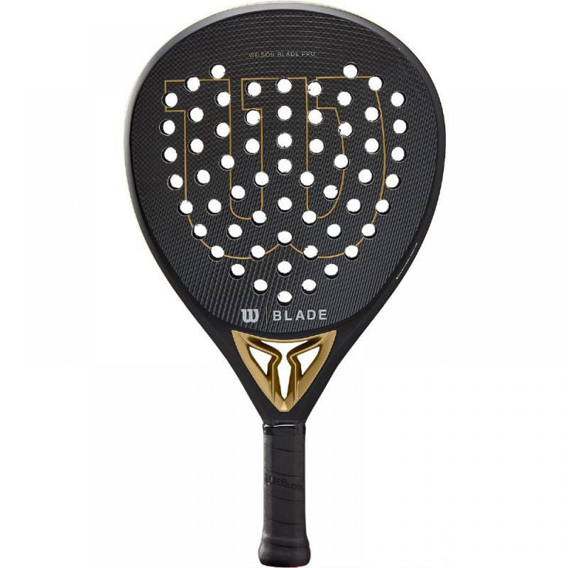 Raquette de padel Wilson Blade Pro Gold face - Esprit Padel Shop