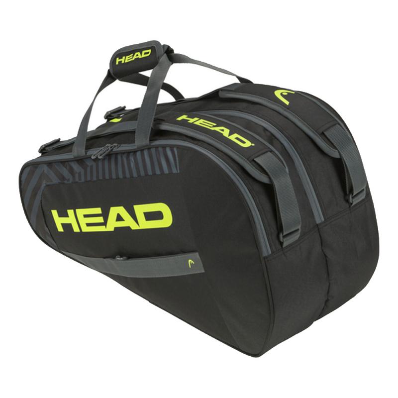 Sac de padel Head Base Padel noir jaune - Esprit Padel Shop