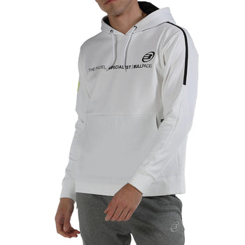 Sweat Bullpadel Lipis Blanc - Esprit Padel Shop