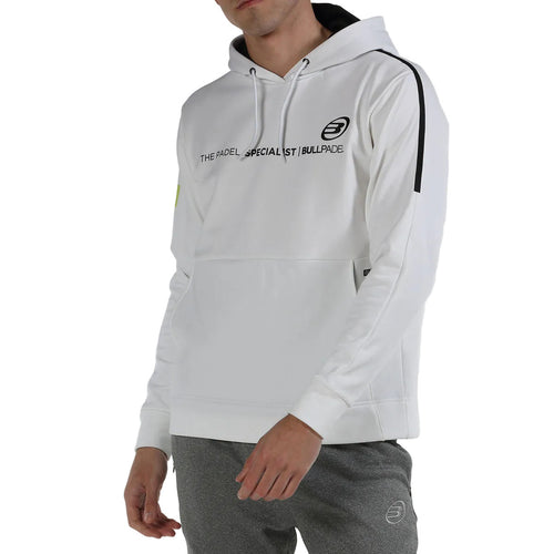 Sweat Bullpadel Lipis Blanc - Esprit Padel Shop