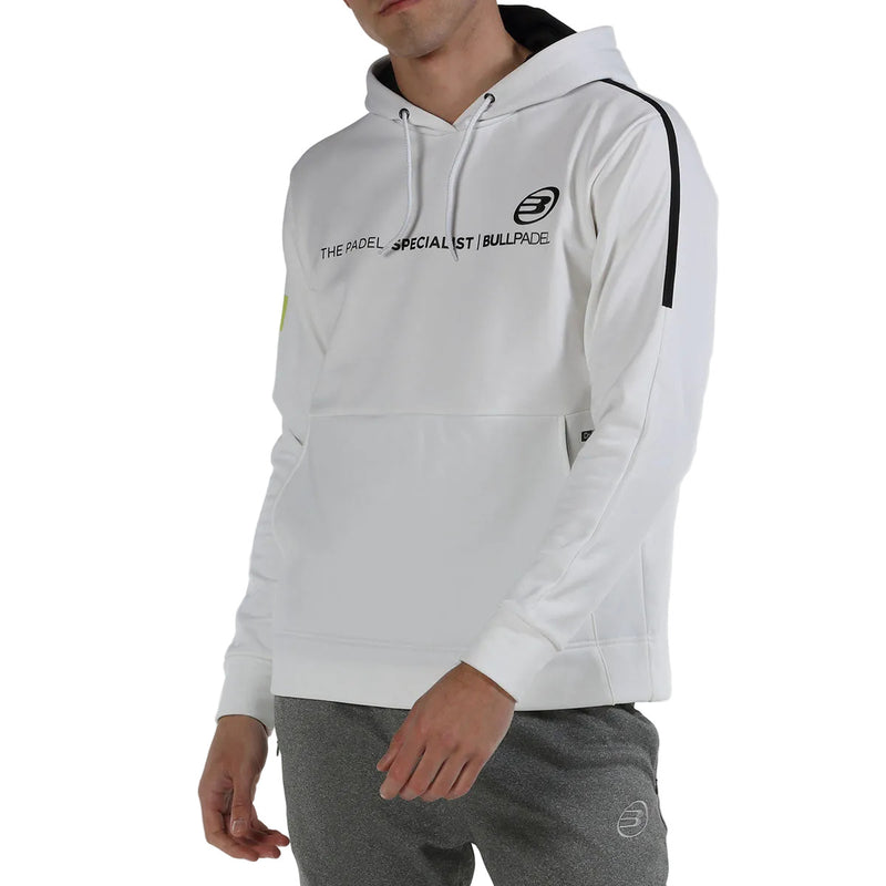 Sweat Bullpadel Lipis Blanc - Esprit Padel Shop