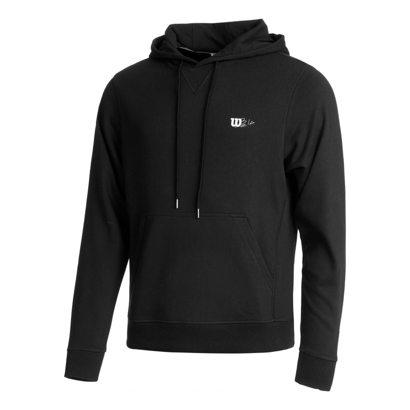 Sweat Wilson Triblend Hoodie Noir face - Esprit Padel Shop