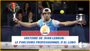 Juan Lebron, un des meilleurs joueur de padel mondial