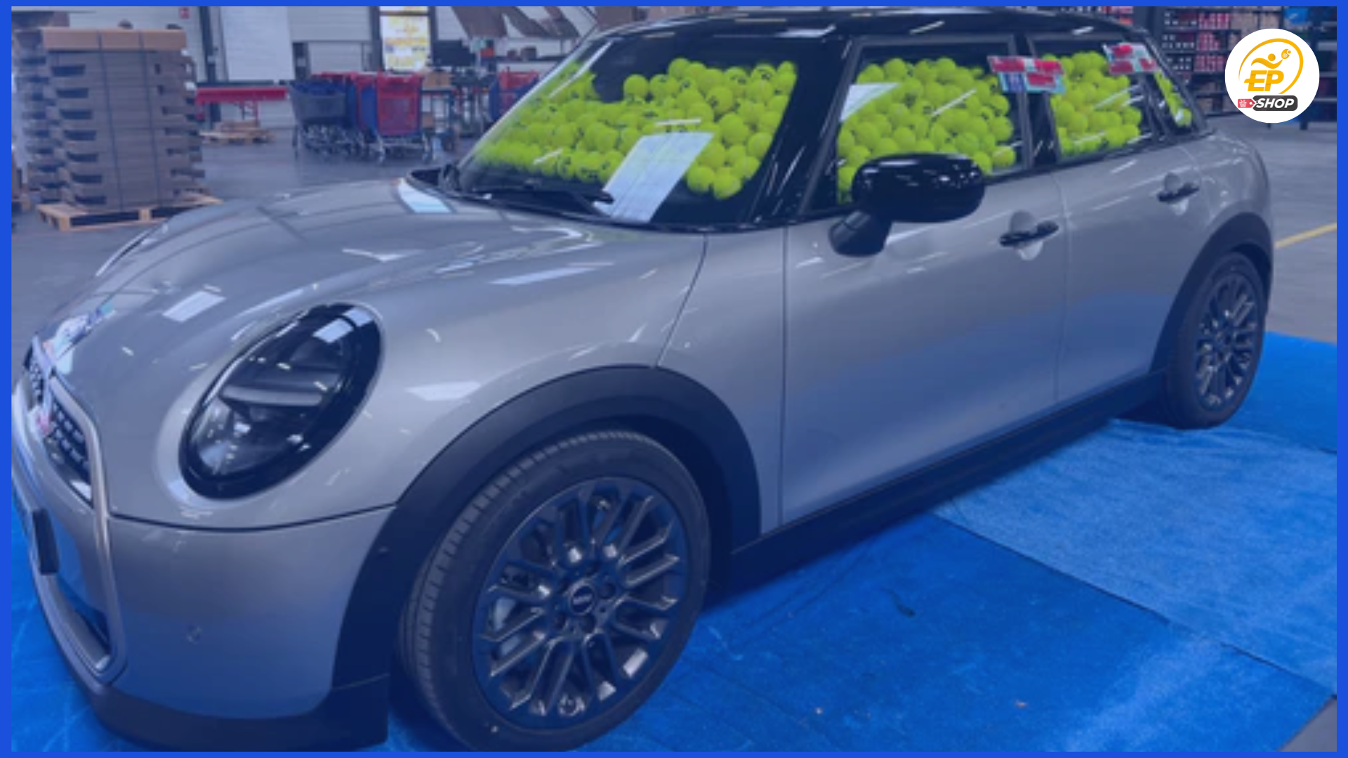 Trouve le nombre de balles et gagne une Mini Cooper d'une valeur de 35 000€ !