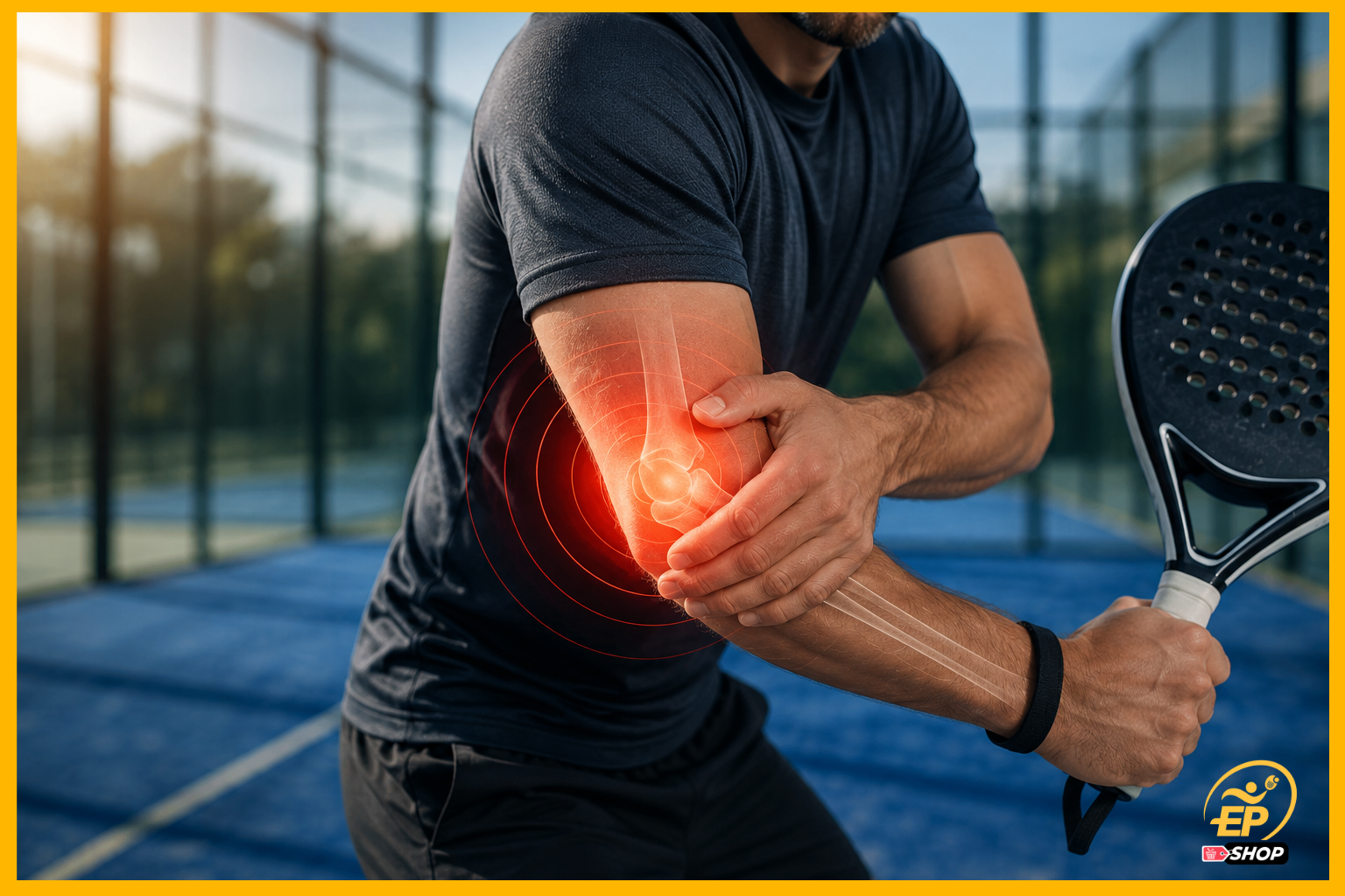 Épicondylite au padel : pourquoi cette blessure touche autant de joueurs ?