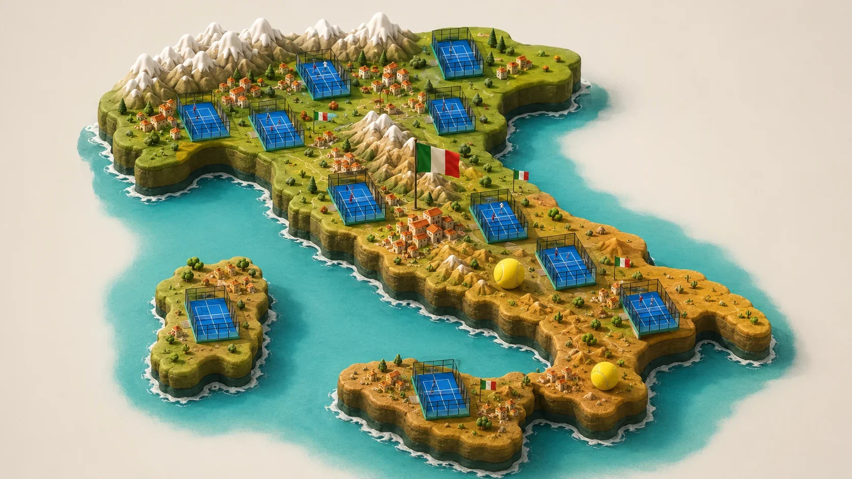 Dove giocare a padel in Italia?