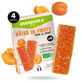 Pâte de fruits BIO Overstim.s Abricot x4