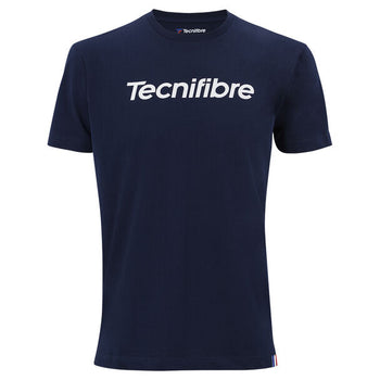 T-shirt Tecnifibre Team Coton Tee Bleu Marine - Esprit Padel Shop