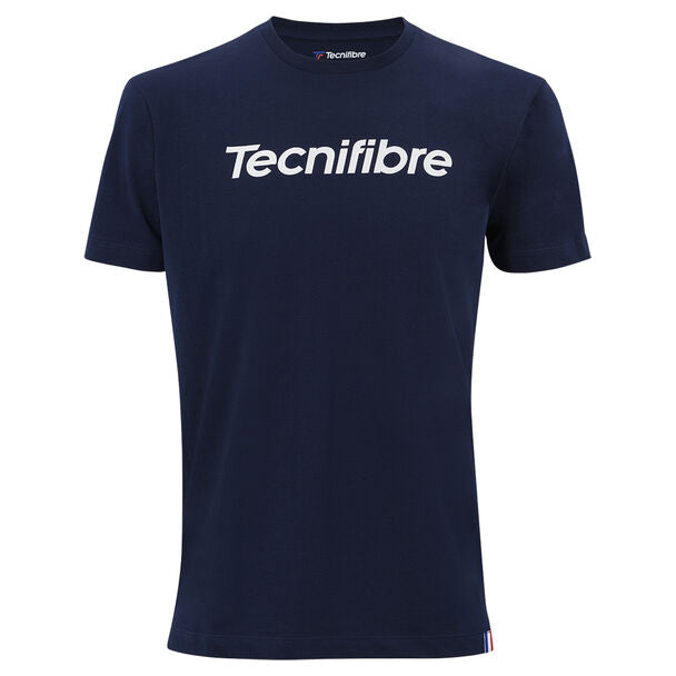 T-shirt Tecnifibre Team Coton Tee Bleu Marine - Esprit Padel Shop