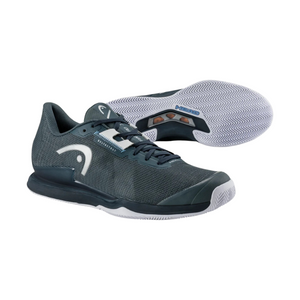 Chaussures de padel Homme Head Sprint Pro 3.5 Clay Gris/Bleu - Esprit Padel Shop