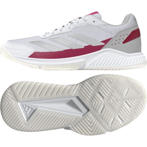 Chaussures de padel Homme Adidas Court Quick Gris/Rose - Esprit Padel Shop