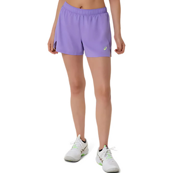 Short Asics Padel Court 2-N-1 Violet Femme - Esprit Padel Shop