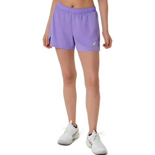 Short Asics Padel Court 2-N-1 Violet Femme - Esprit Padel Shop