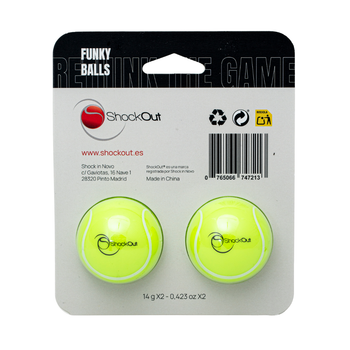Balles désodorisantes Shockout Funky Balls - Esprit Padel Shop