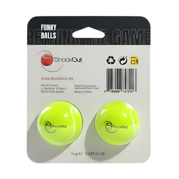 Balles désodorisantes Shockout Funky Balls - Esprit Padel Shop
