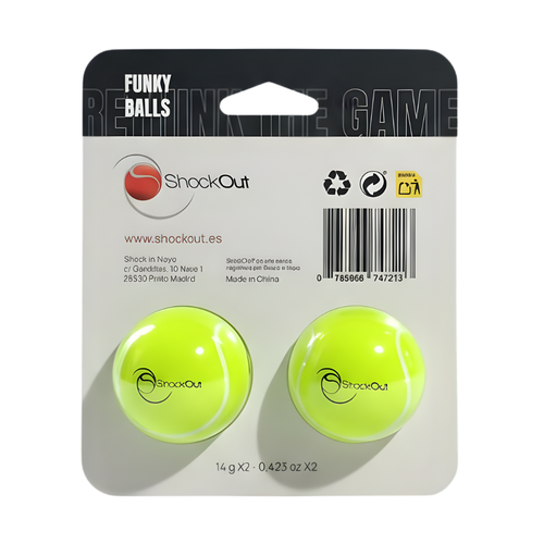 Balles désodorisantes Shockout Funky Balls - Esprit Padel Shop
