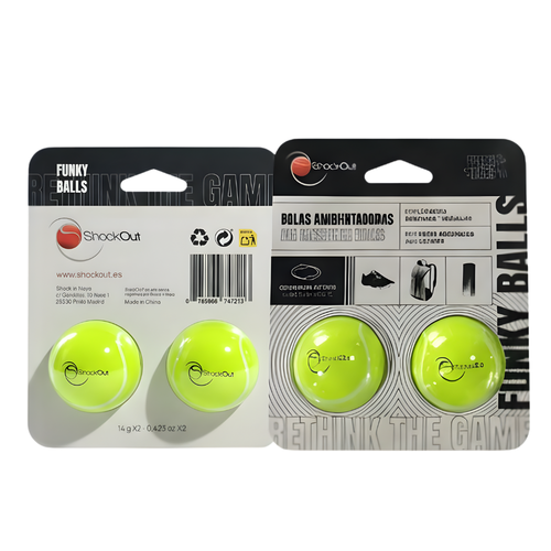 Balles désodorisantes Shockout Funky Balls - Esprit Padel Shop
