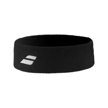 Bandeau Babolat Logo Headband Noir 2024 - Esprit Padel Shop