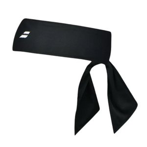Bandeau Babolat Tie Headband Noir 2024 - Esprit Padel Shop