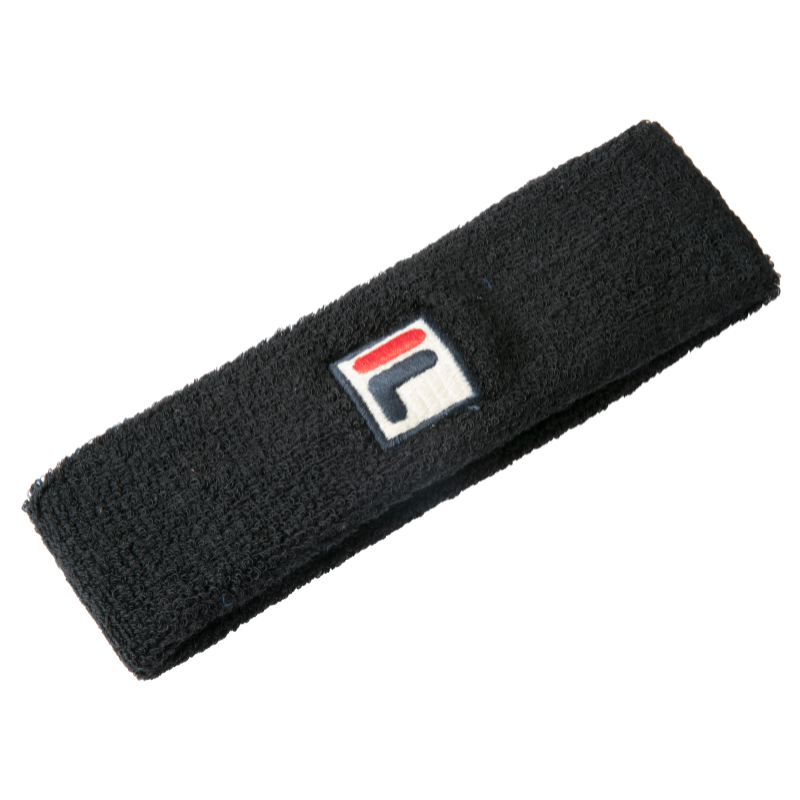 Bandeau éponge Fila Flexby Noir - Esprit Padel Shop