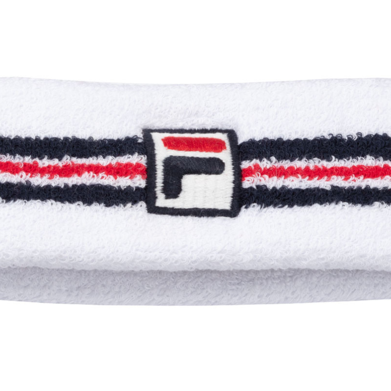 Bandeau éponge Fila Jacob Blanc - Esprit Padel Shop