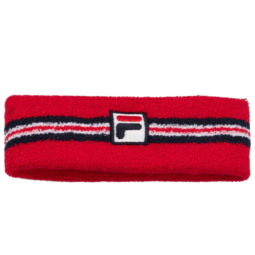 Bandeau éponge Fila Jacob Rouge - Esprit Padel Shop