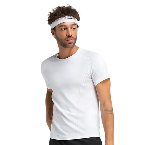 Bandeau éponge Wilson OS Blanc - Esprit Padel Shop