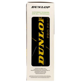 Bipack de 3 balles Dunlop Pro Padel - Esprit Padel Shop