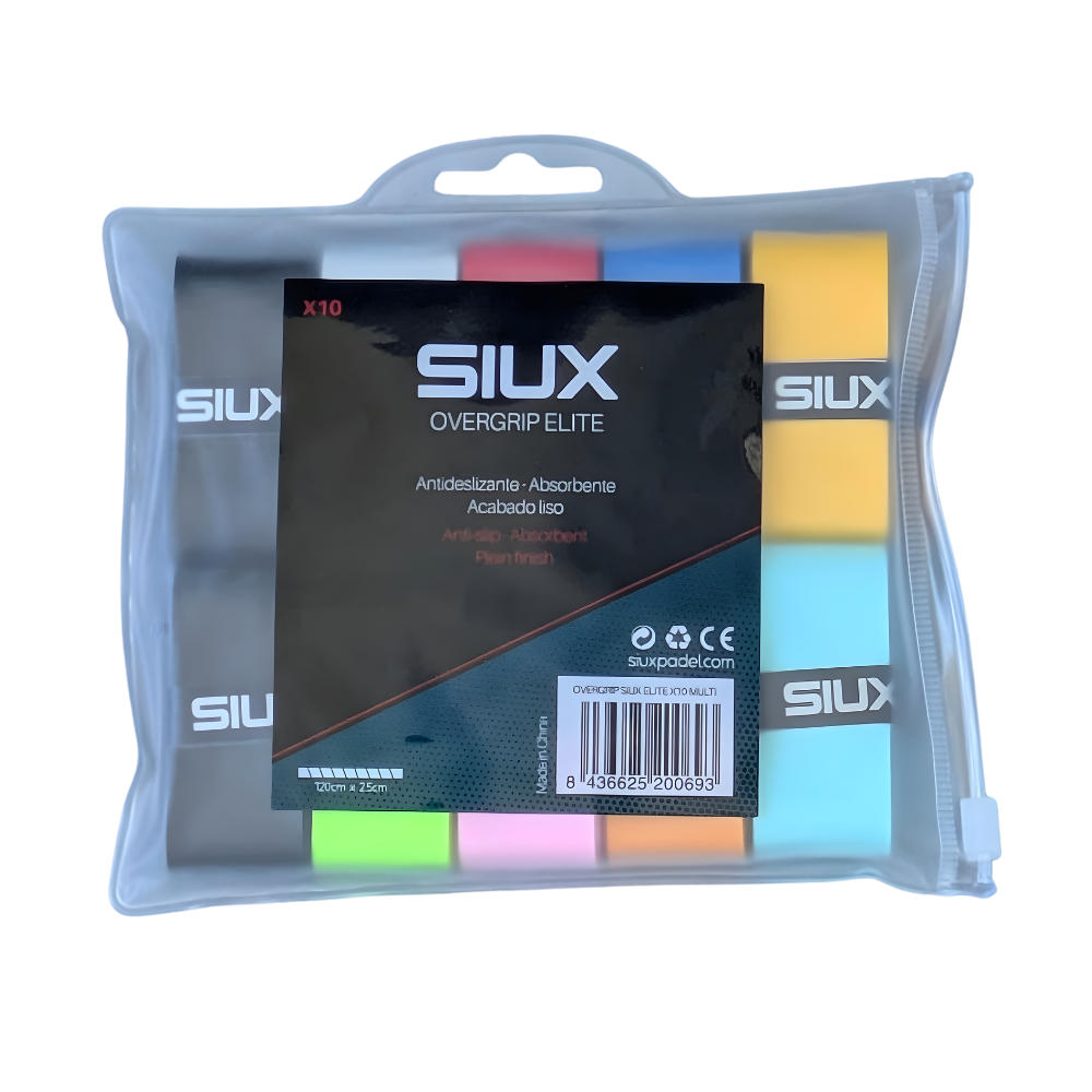 Siux Elite Mix x10 overgrips - Esprit Padel Shop