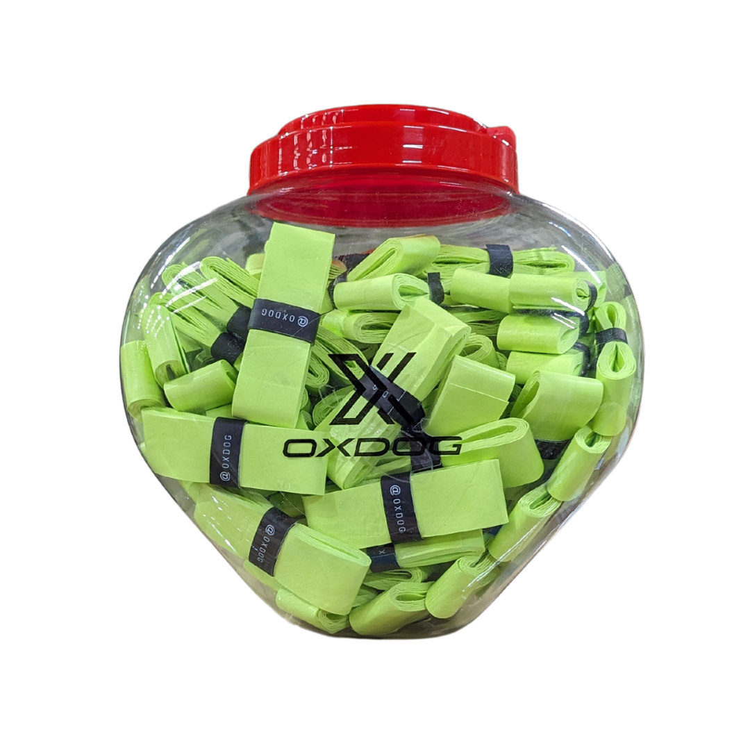 Scatola da 100 Overgrip Oxdog Opti Giallo - Esprit Padel Shop