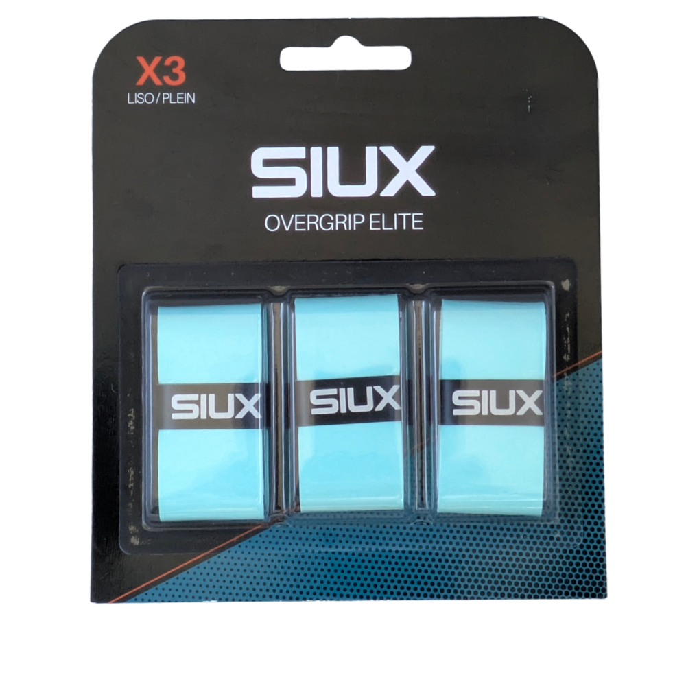 Siux Elite Blue x3 overgrips - Esprit Padel Shop
