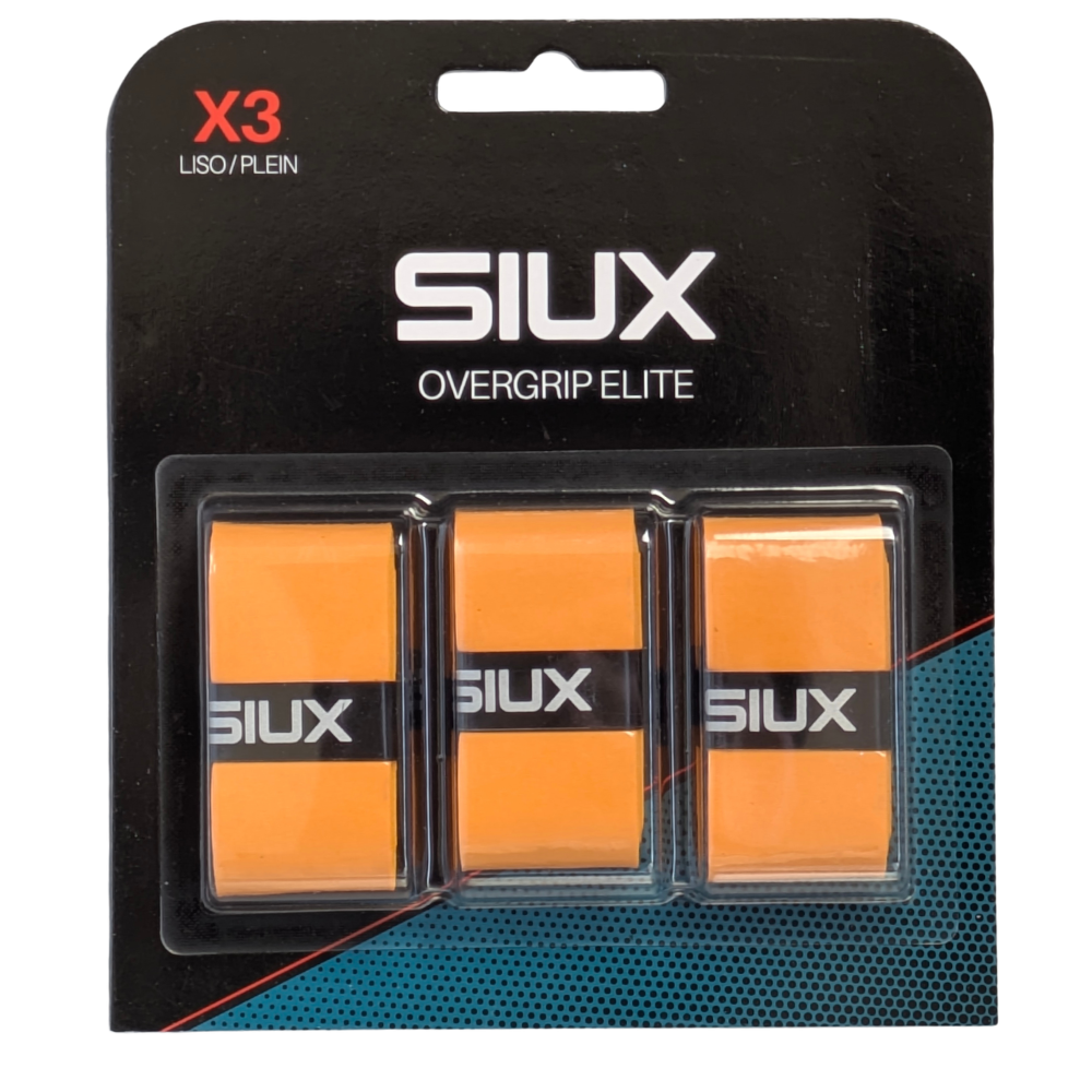 Orange Siux Elite overgrips x3 - Esprit Padel Shop