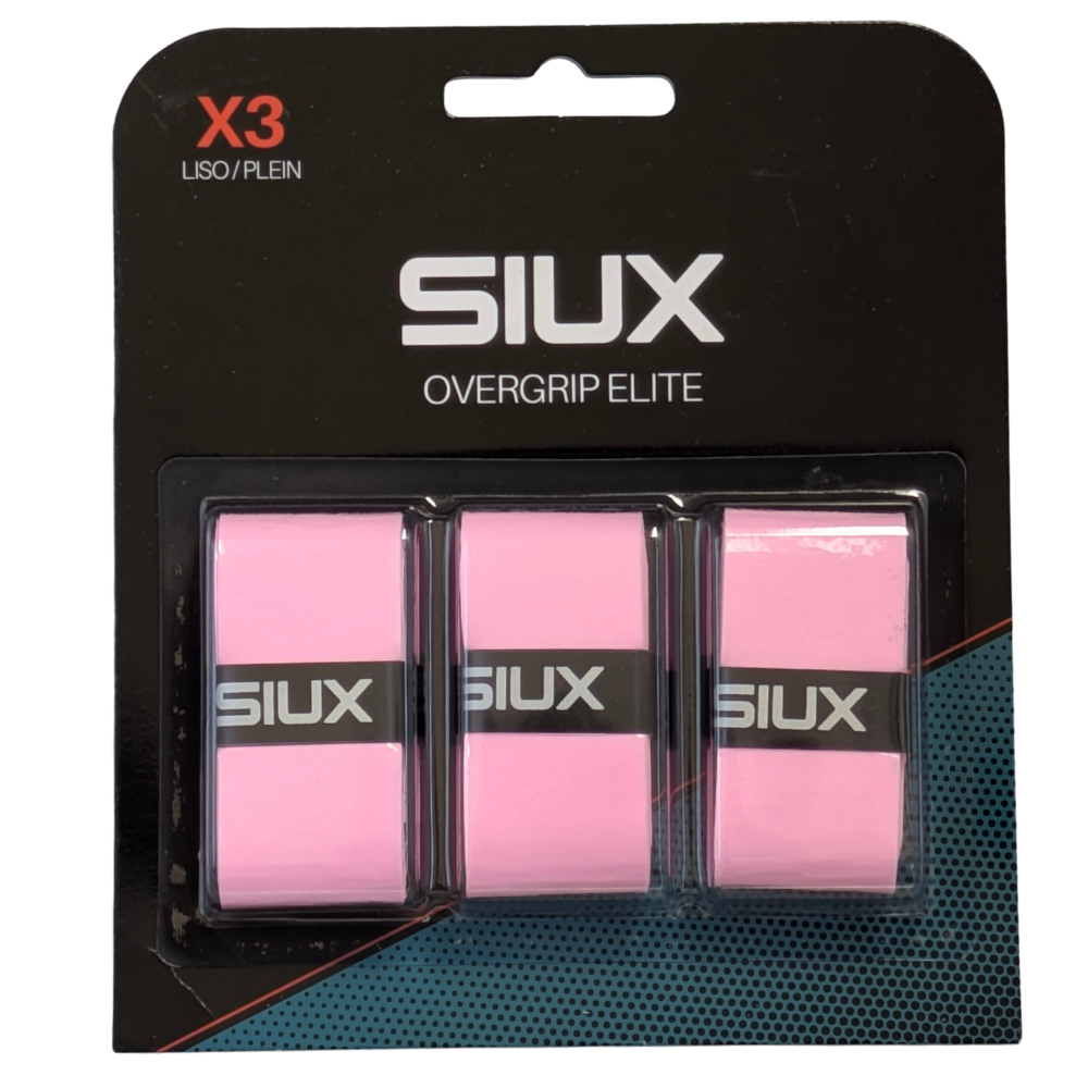 Overgrips Siux Elite Pink x3 - Esprit Padel Shop