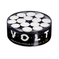 Box of 30 Volt Perforated White Overgrips