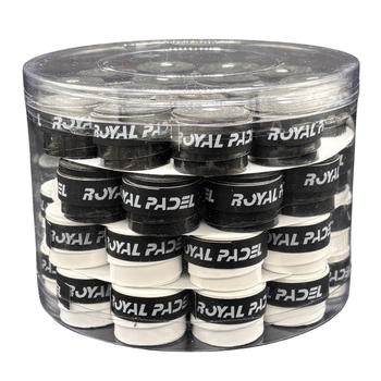 Boîte de 60 Surgrips Royal Padel Noir/Blanc - Esprit Padel Shop