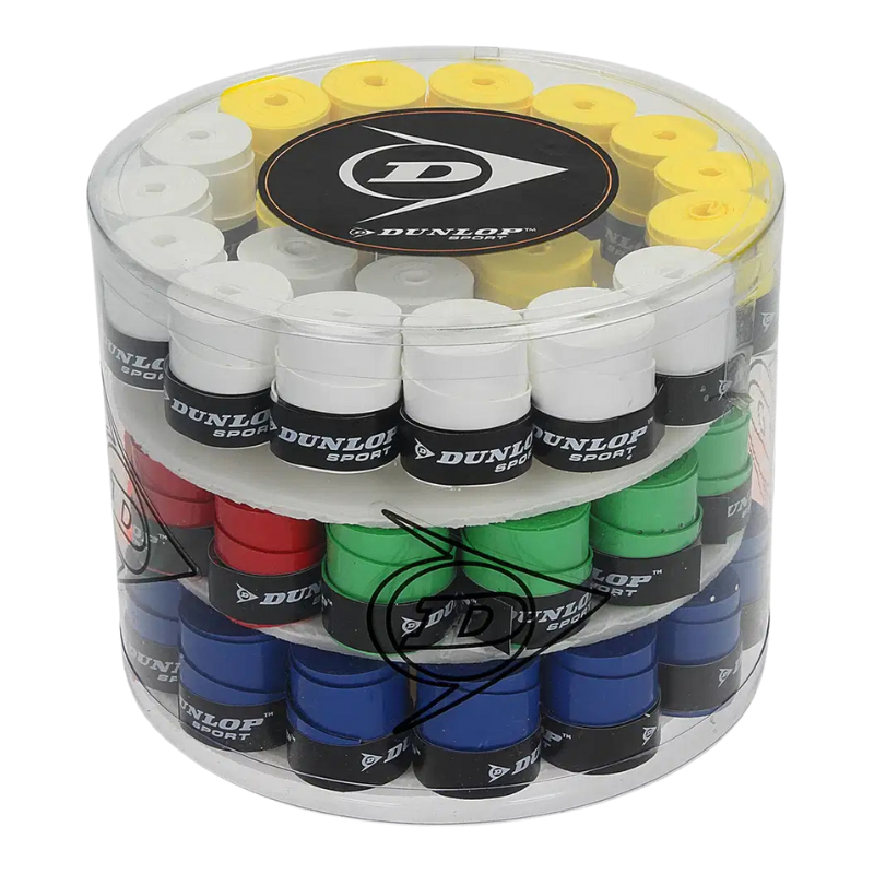 Boîte de 60 surgrips Dunlop Tour Pro Mix - Esprit Padel Shop
