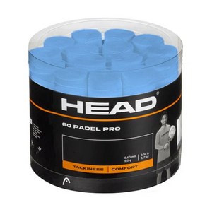 Boite de 60 surgrips Head Pro padel Bleu - Esprit Padel Shop